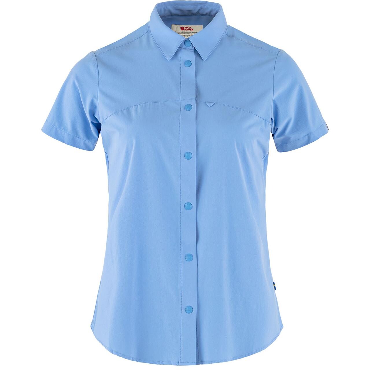 Fjällräven Womens High Coast Lite Shirt S/S (Blå (ULTRAMARINE/537) X-large)