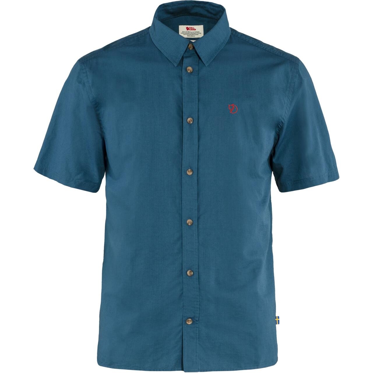 Fjällräven Mens Övik Lite Shirt S/S  (Blå (UNCLE BLUE/520) XX-large)