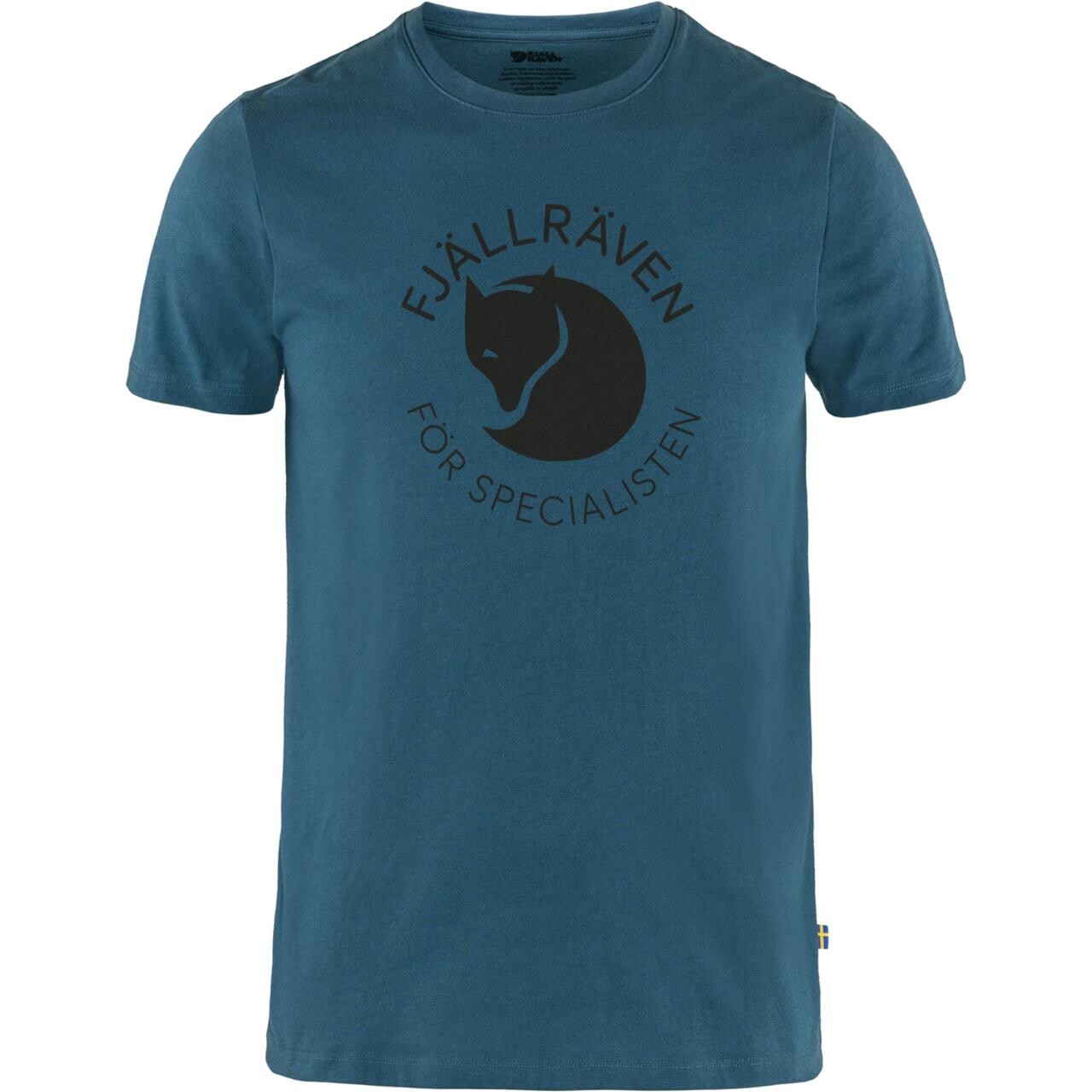 Fjällräven Mens Fjällräven Fox T-shirt  (Blå (INDIGO BLUE/534) X-large)