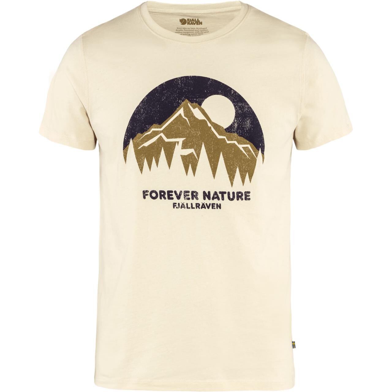 Fjällräven Mens Nature T-shirt  (Hvid (CHALK WHITE/113) X-large)