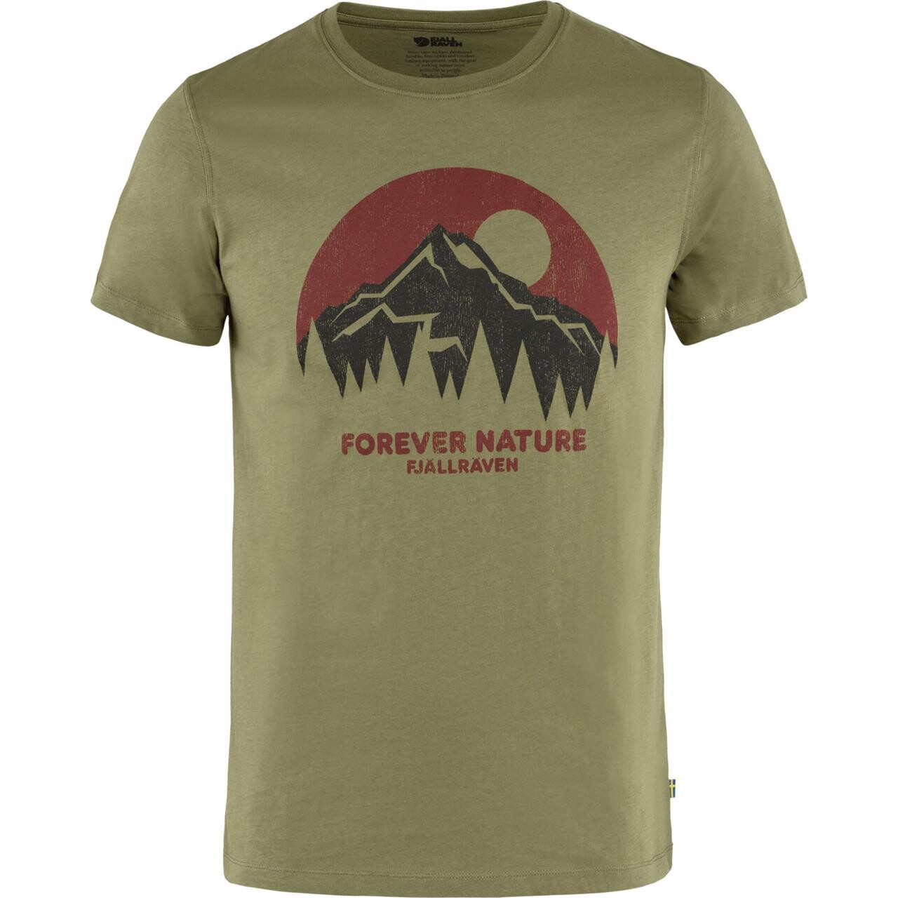 Fjällräven Mens Nature T-shirt  (Grøn (GREEN/620) Medium)