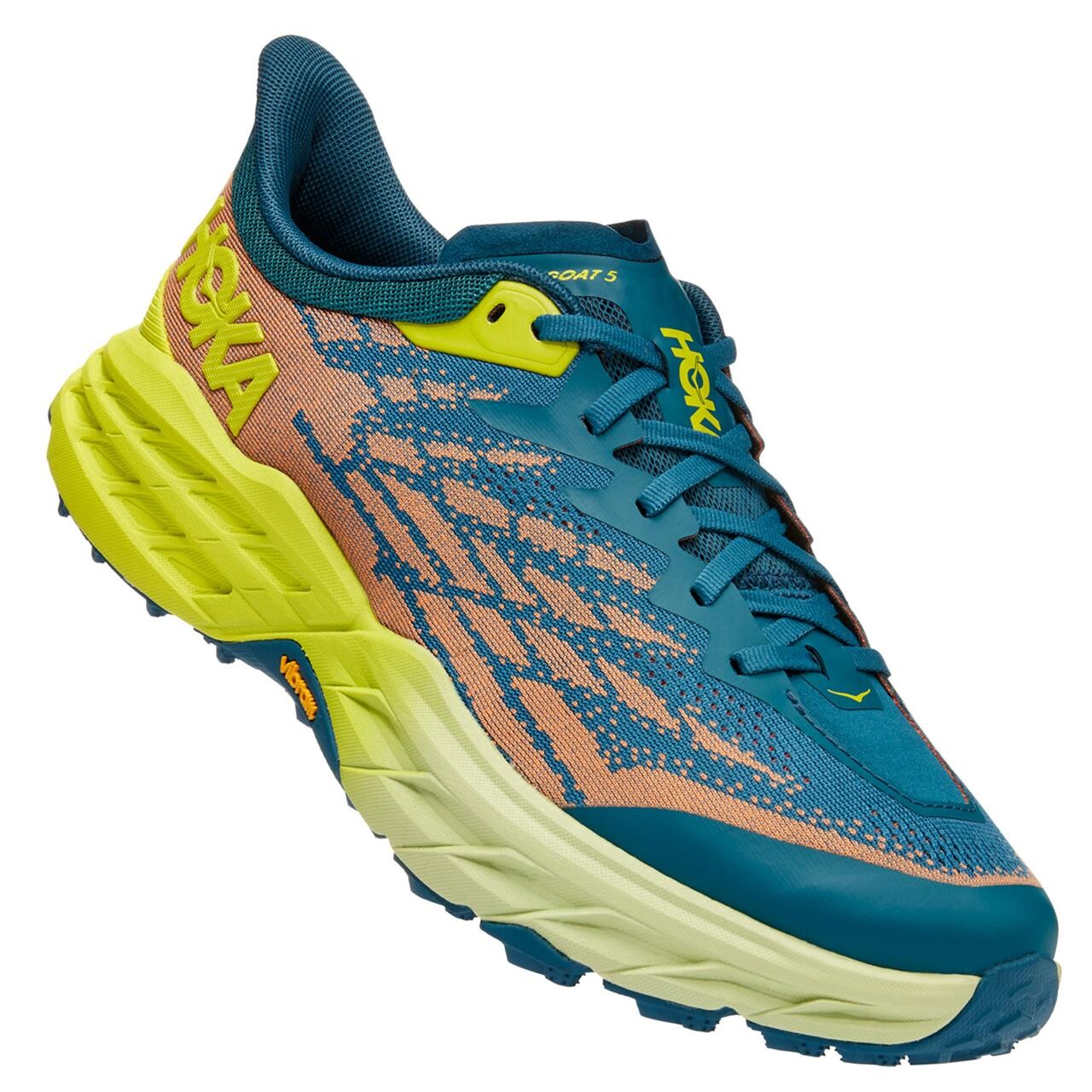 Hoka Mens Speedgoat Blå Blue Coral Evening Primrose