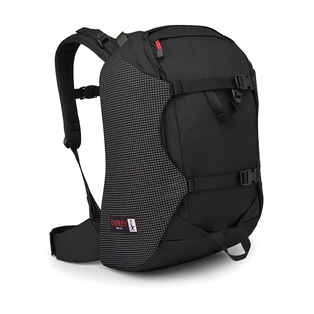 Se Osprey Osprey Heritage Scarab 30 Nanofly (Sort (BLACK WHITE GRID) ONE SIZE) hos Friluftsland.dk