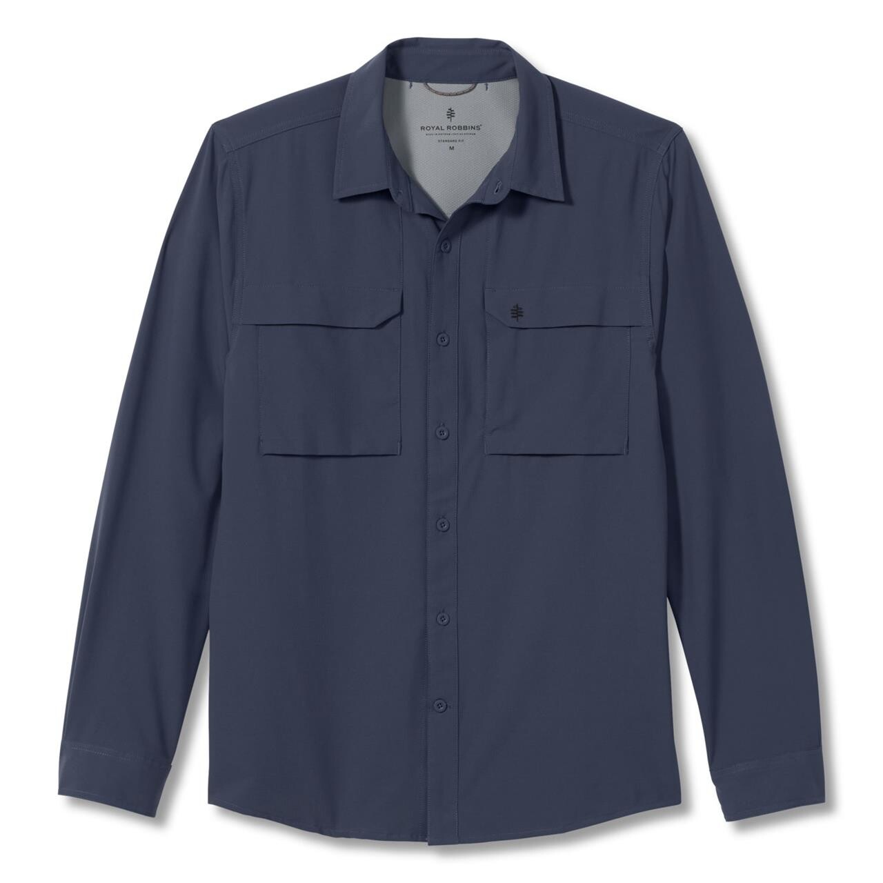  Royal Robbins Mens Expedition Pro L/S  (BLUE (NAVY) Medium)