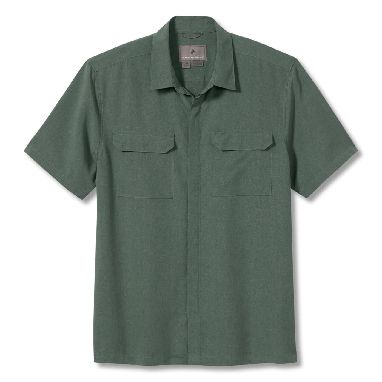 Billede af Royal Robbins Mens Sonoran Desert S/S (Grøn (DUCK GREEN) Small)