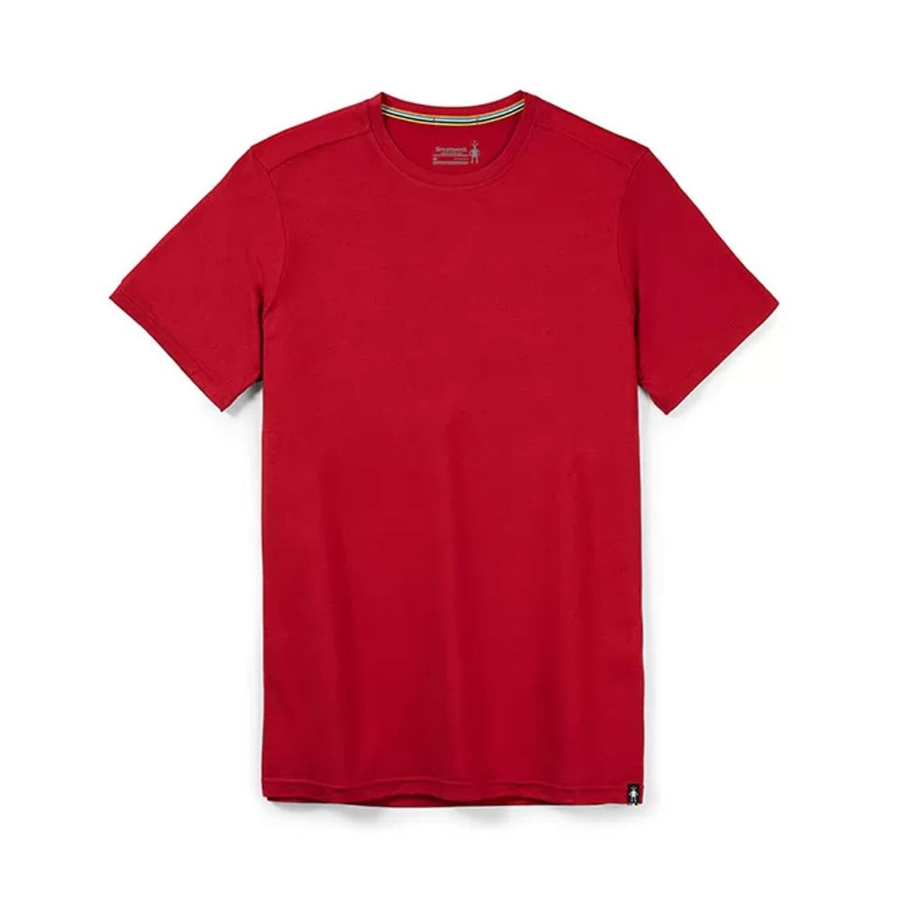  Smartwool Mens Merino Sport 150 Tee Slim Fit  (RED (RYTHMIC RED) Medium)