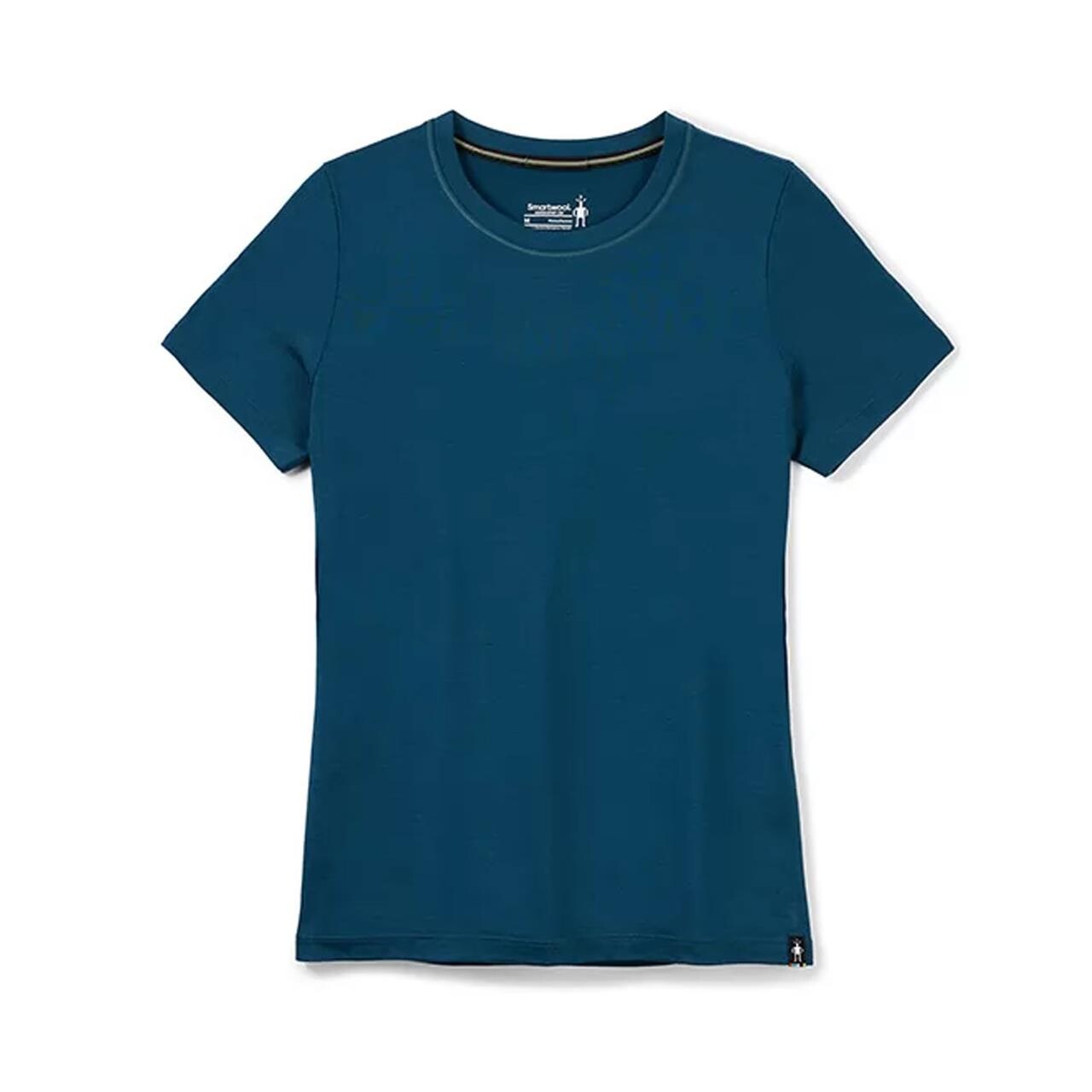 Se Smartwool Womens Merino Sport 150 Tee Slim Fit (Blå (TWILIGHT BLUE) X-large) hos Friluftsland.dk