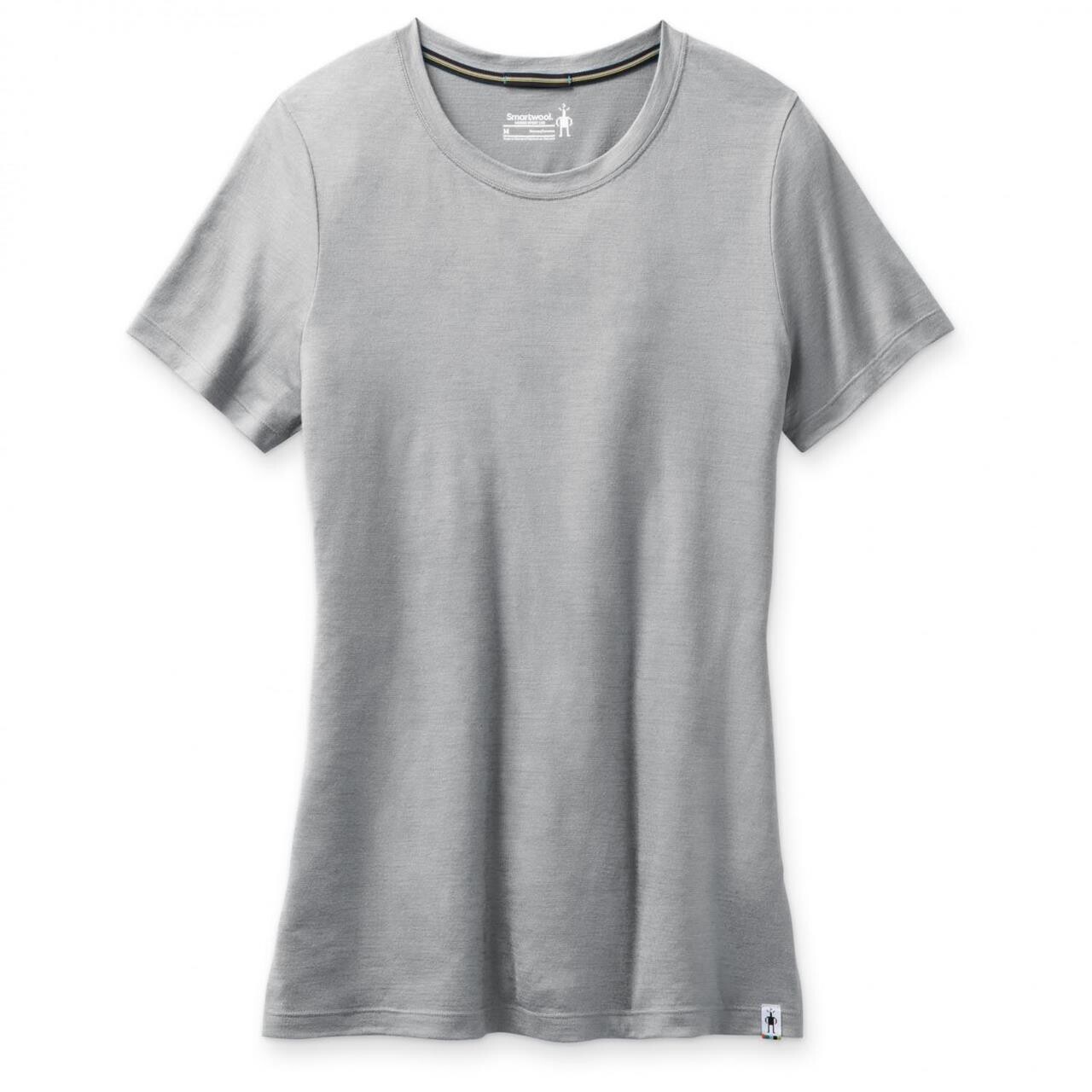 Billede af Smartwool Womens Merino Sport 150 Tee Slim Fit (Grå (CHARCOAL HEATHER) Large)