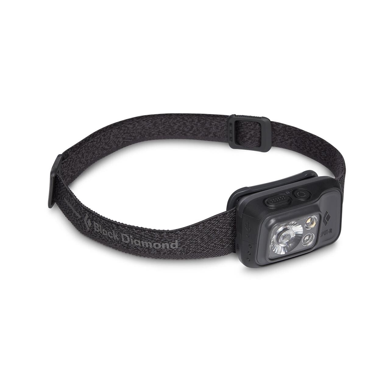 Se Black Diamond Spot 400-R Headlamp (Grå (GRAPHITE)) hos Friluftsland.dk