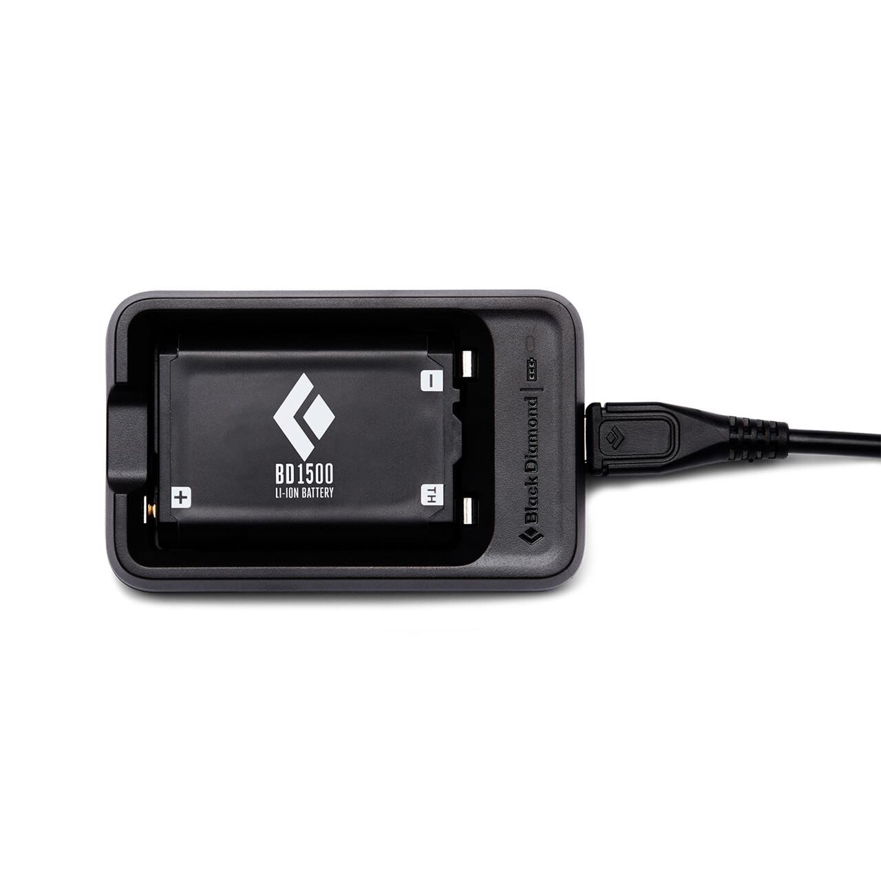 Se Black Diamond BD 1500 USB Oplader + Black Diamond BD 1500 Genopladeligt Batteri hos Friluftsland.dk