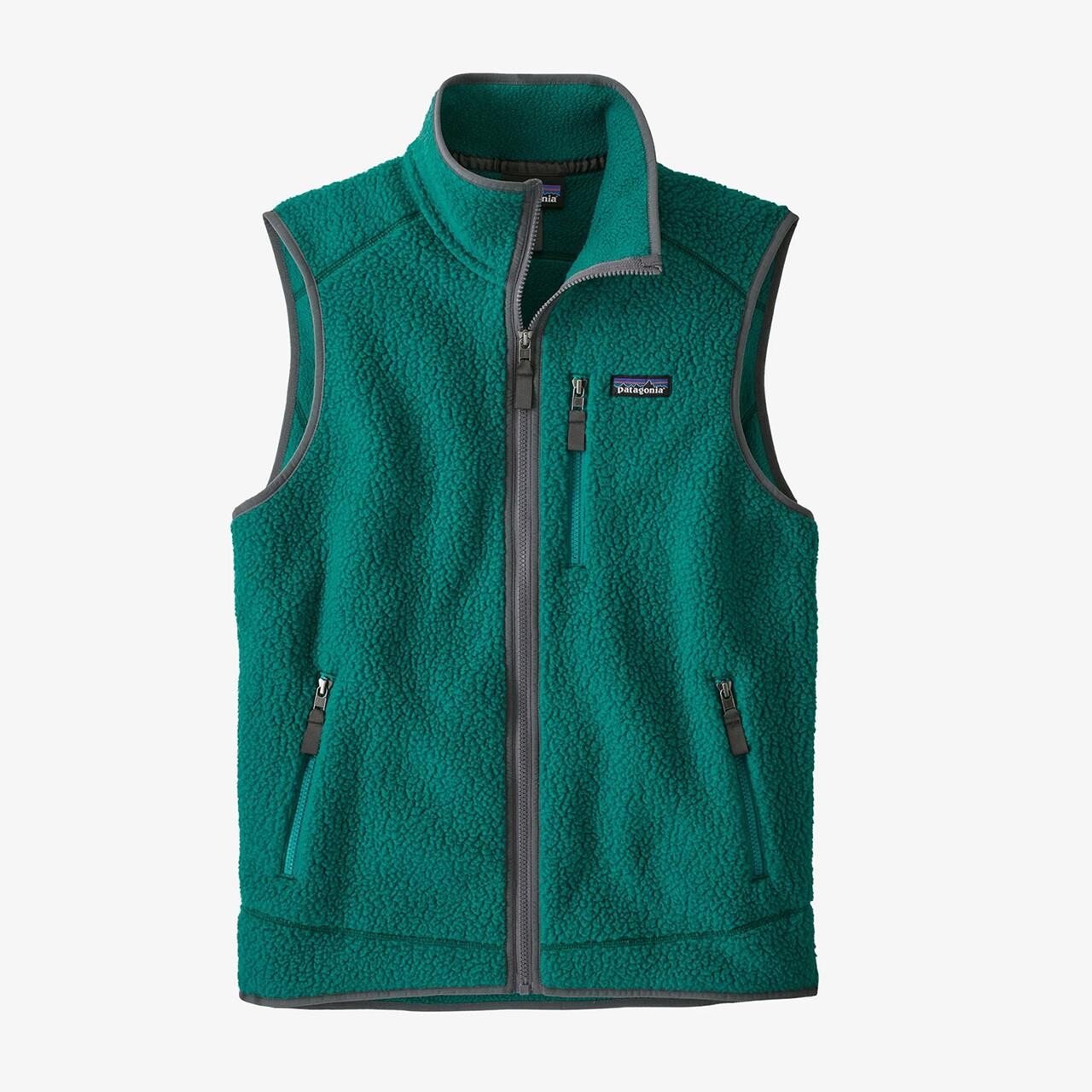  Patagonia Mens Retro Pile Vest  (GREEN (BOREALIS GREEN) Small)