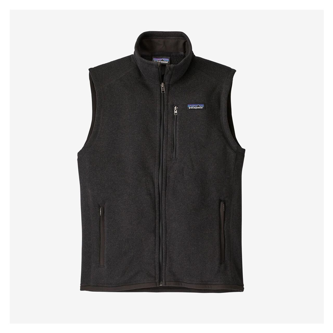 Patagonia Mens Better Sweater Vest  (Sort (BLACK) Large)