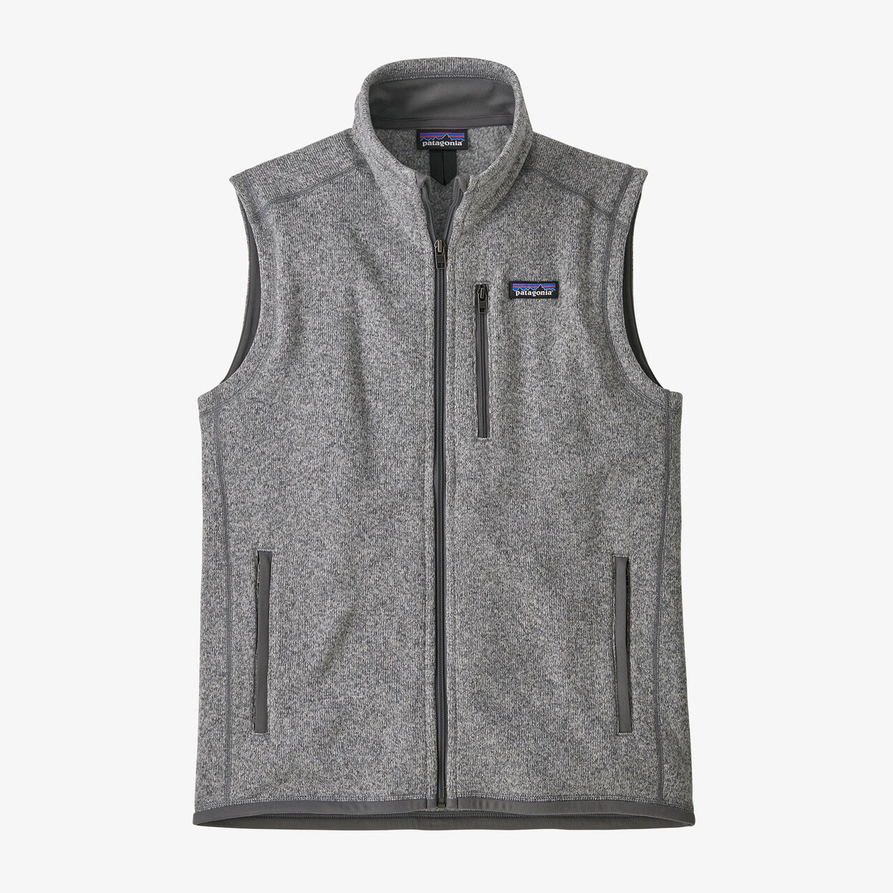 Patagonia Mens Better Sweater Vest  (Grå (STONEWASH) Medium)