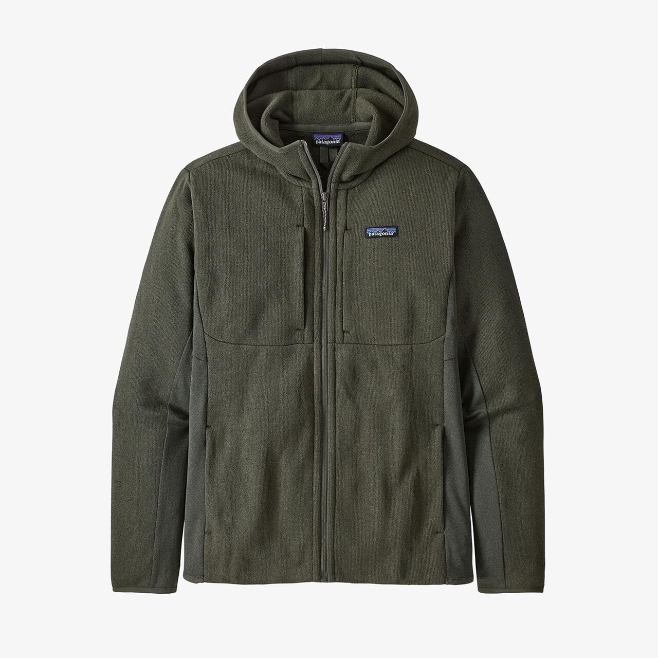  Patagonia Mens LW Better Sweater Hoody  (GREEN (KELP FOREST) Medium)