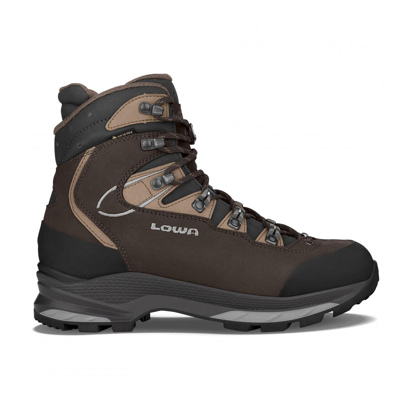Lowa Womens Mauria Evo Gtx Brun Dark Brown/taupe 42