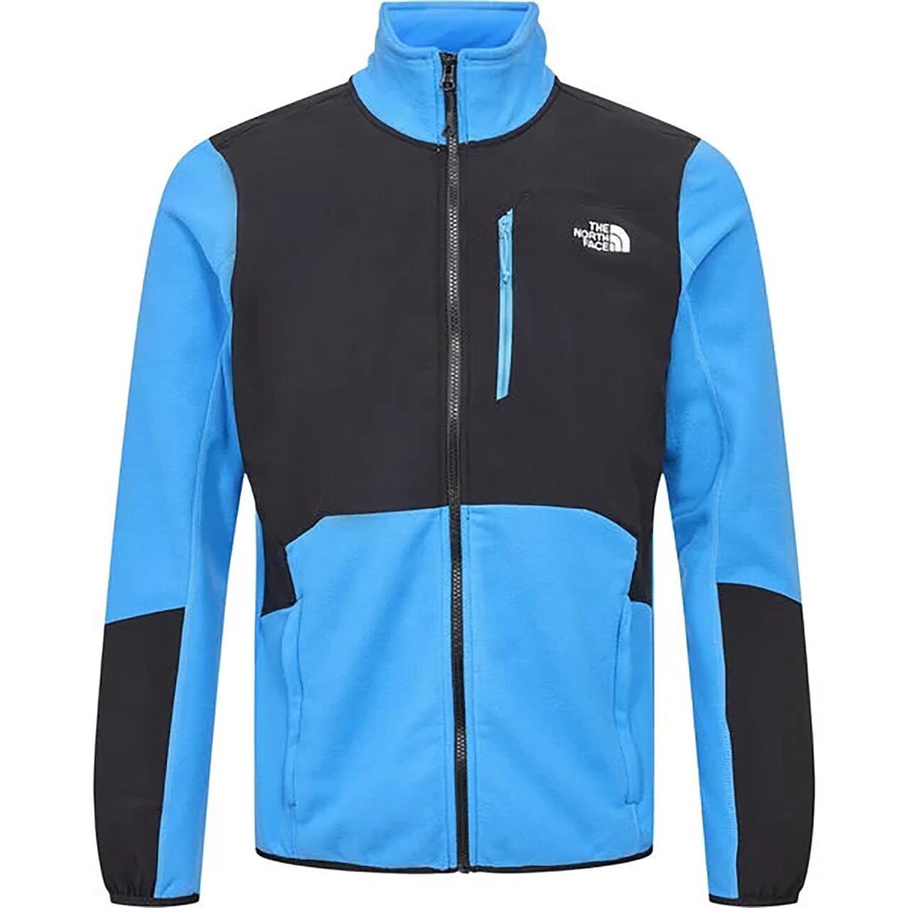 Billede af The North Face Mens Glacier Pro Full Zip (Blå (SUPER SONIC BLUE/TNF BLACK) Medium)