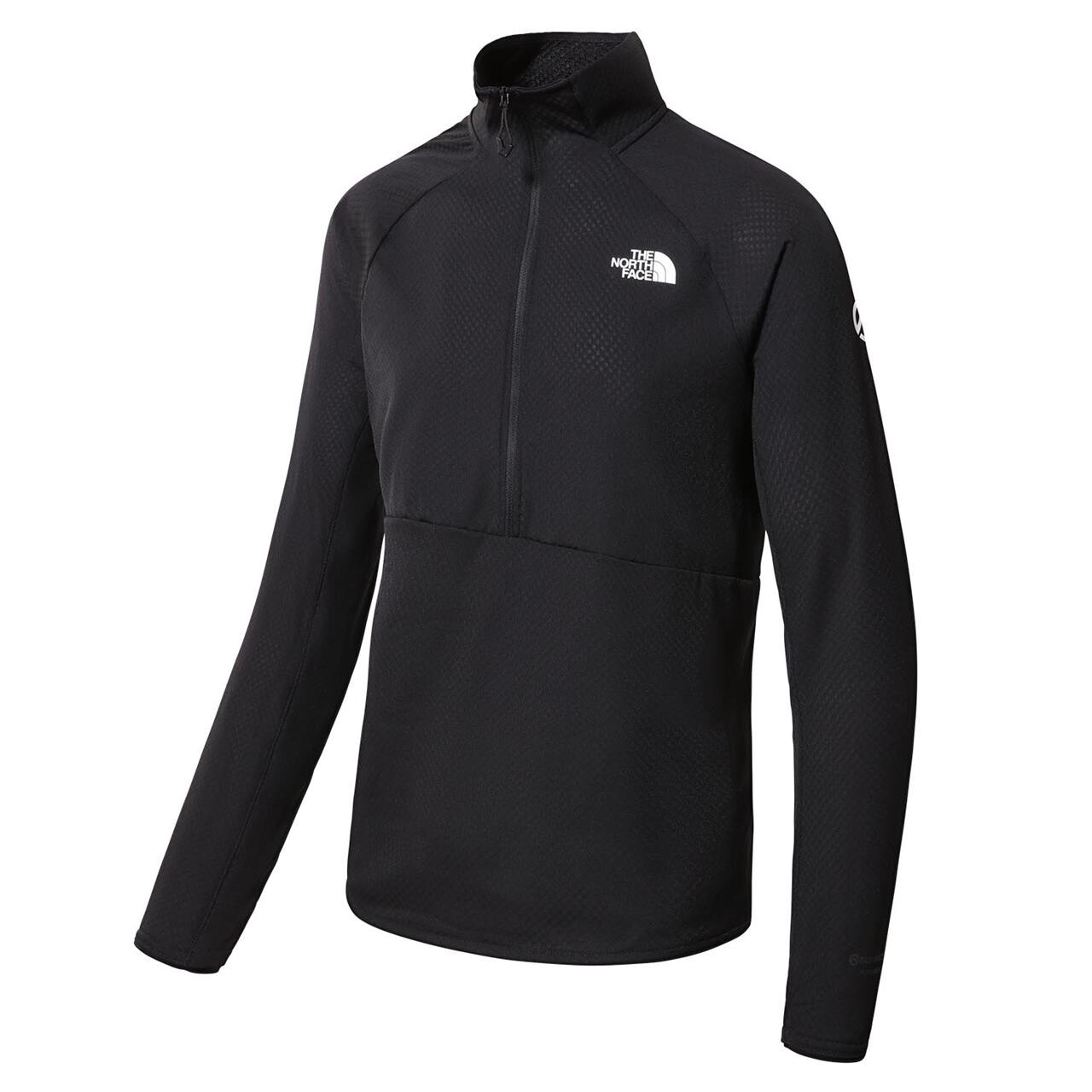 Billede af The North Face Mens Summit Futurefleece Lt 1/2 Zip (Sort (TNF BLACK) Small)