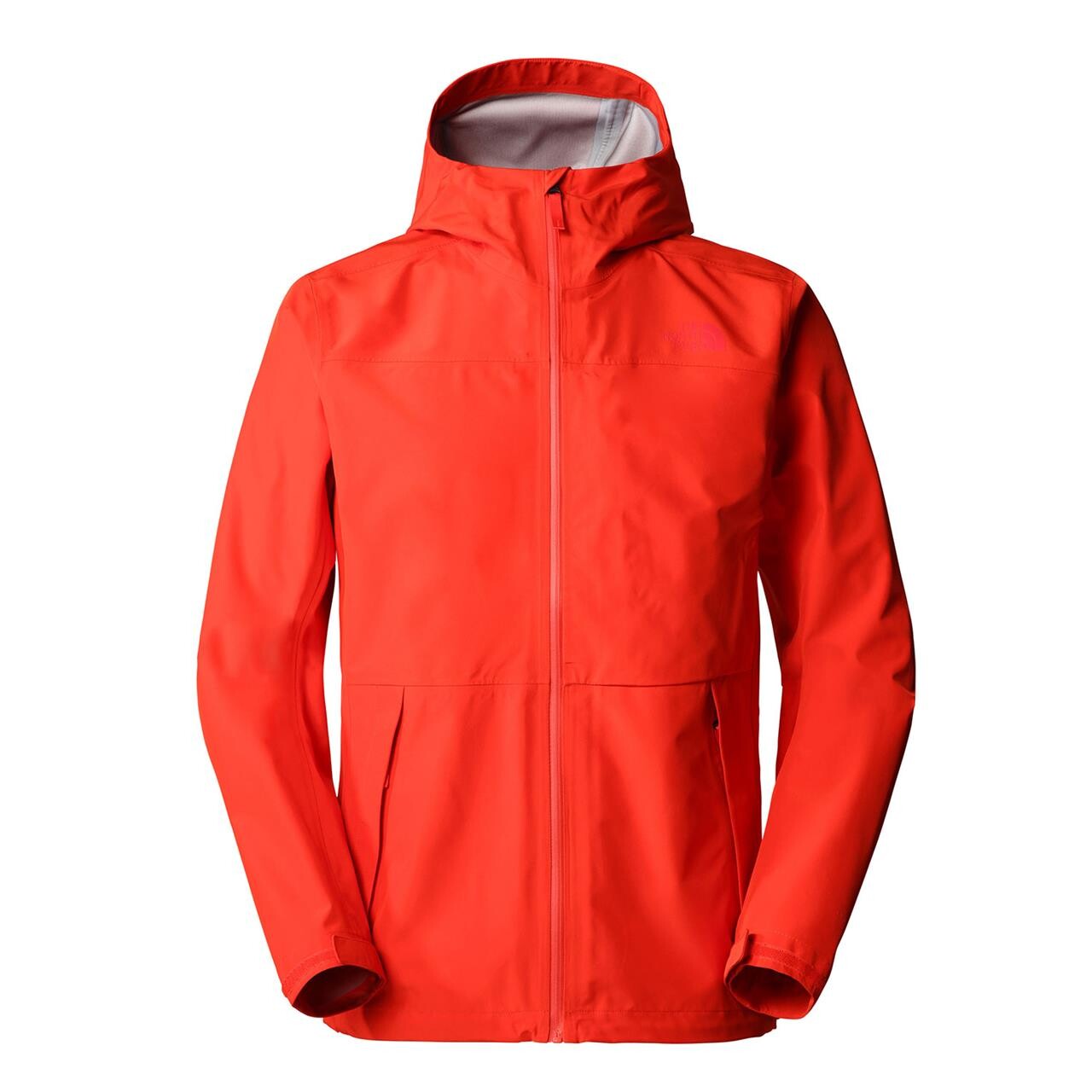 Se The North Face Mens Dryzzle Futurelight Jacket (Rød (FIERY RED) Small) hos Friluftsland.dk