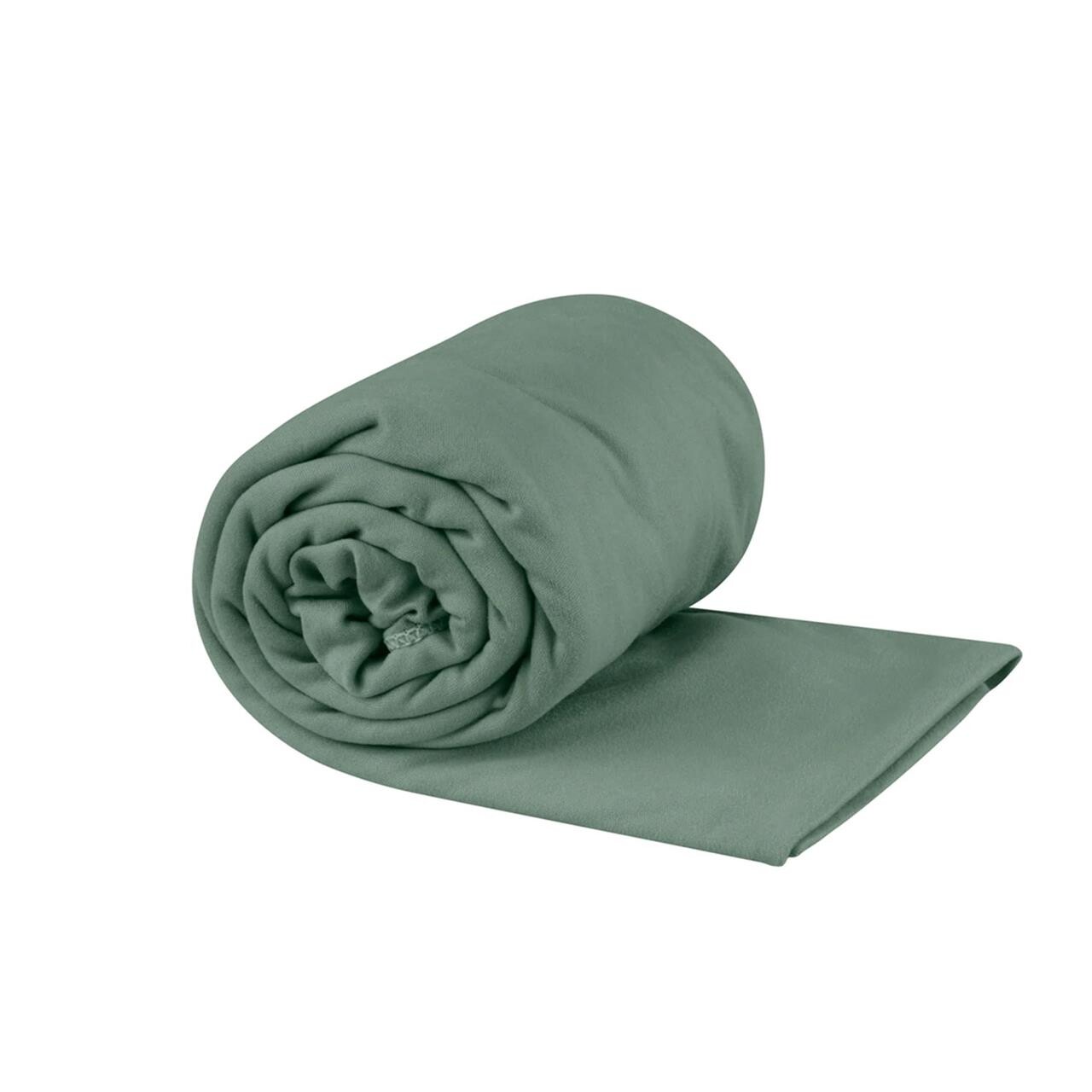 Sea To Summit Pocket Towel X-large Sage - Håndklæde