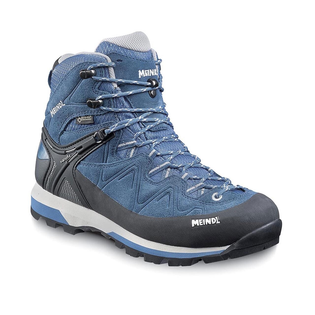 Meindl Womens Tonale Lady Gtx Blå Jeans Light Grey