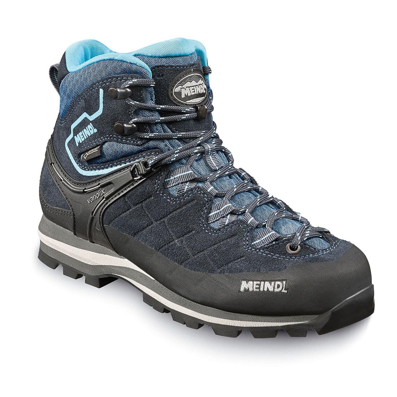 Se Meindl Womens Litepeak Lady GTX (Blå (NAVY/AZURE) 39) hos Friluftsland.dk