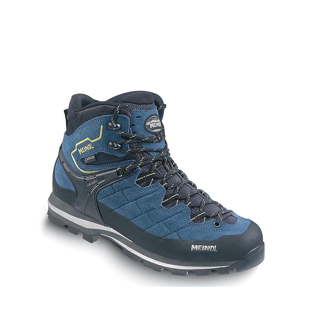 Se Meindl Mens Litepeak GTX (Blå (NAVY/YELLOW) 43) hos Friluftsland.dk