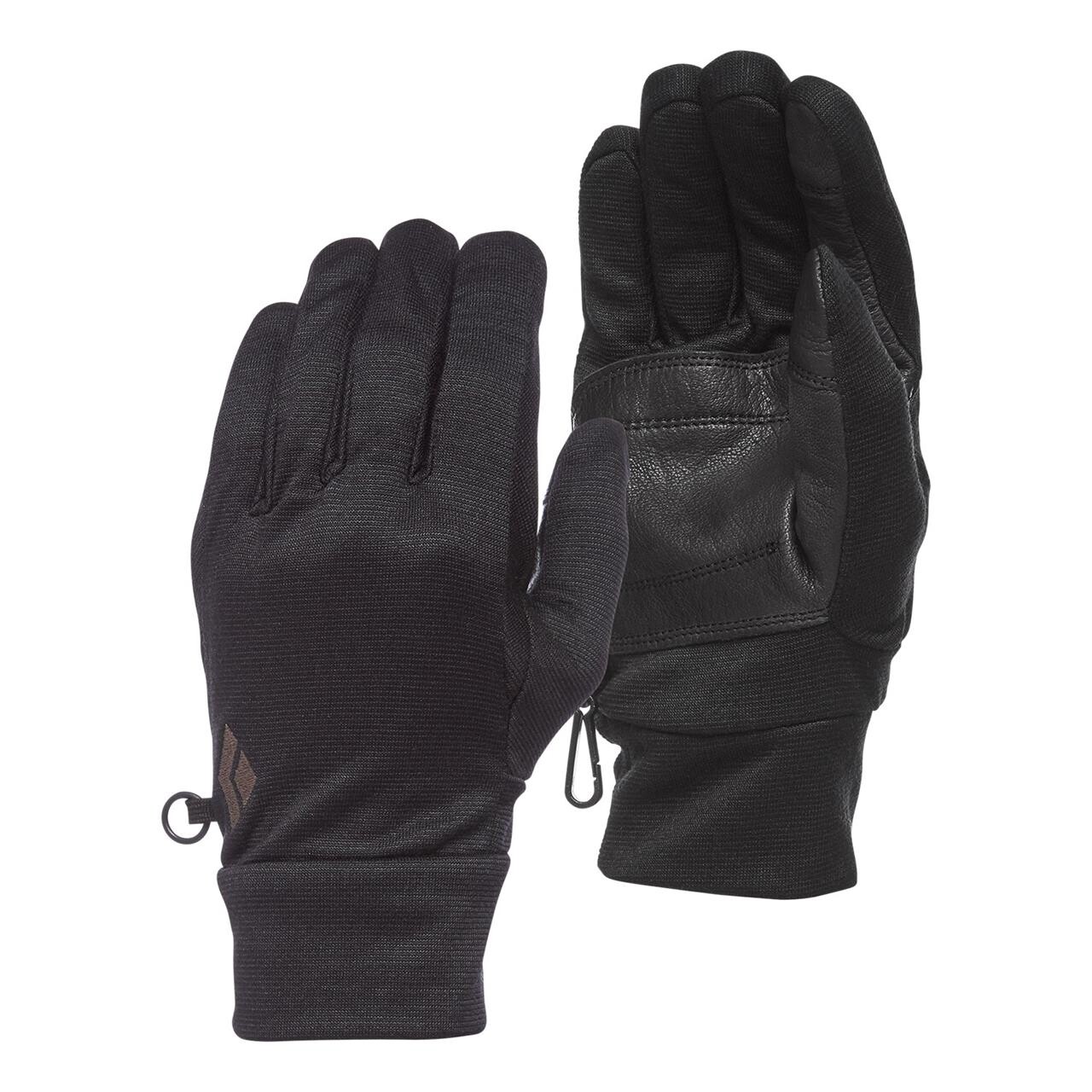 Black Diamond Midweight Wooltech Gloves (Grå (ANTHRACITE) Large)