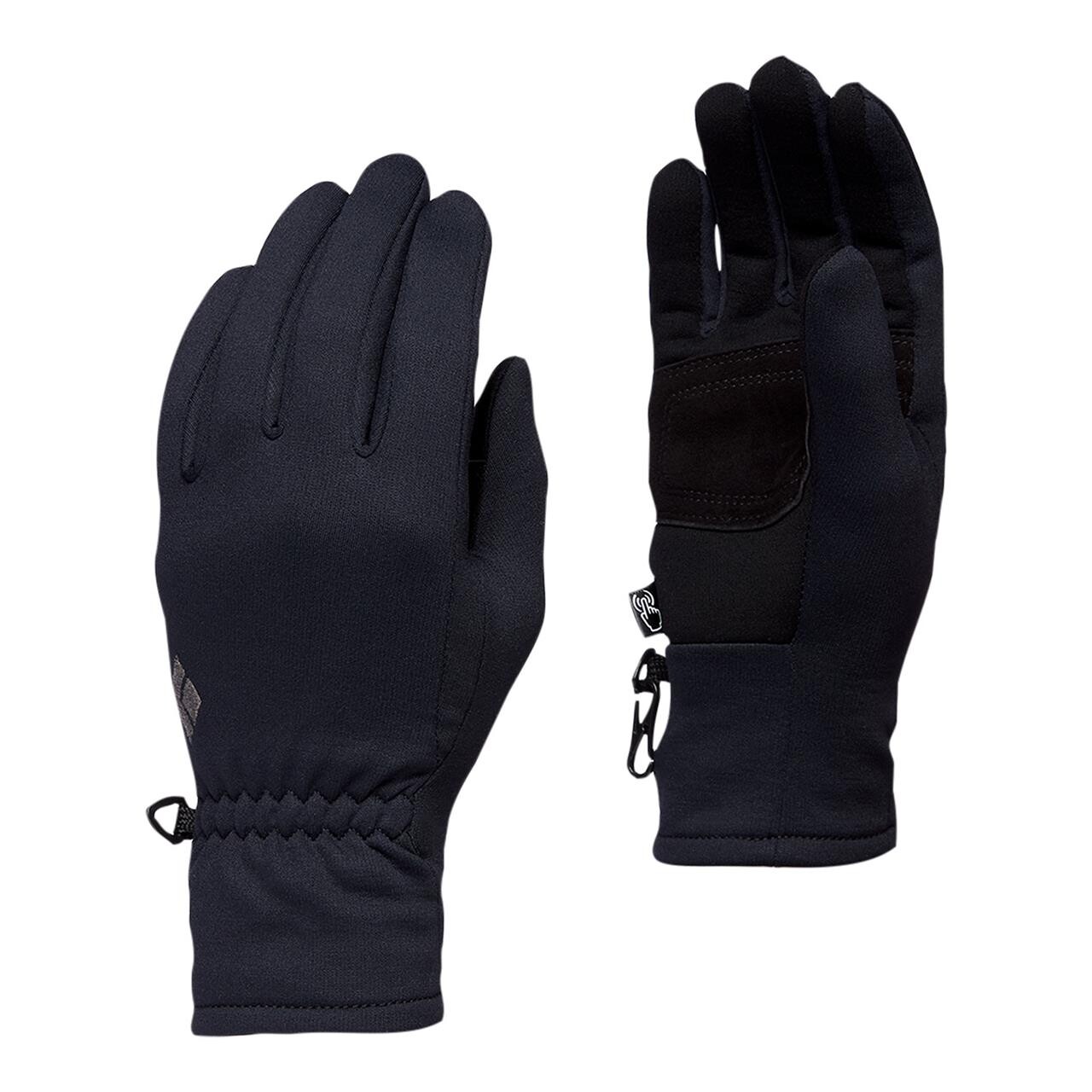 Black Diamond Midweight Screentap Gloves (Sort (BLACK) Large)