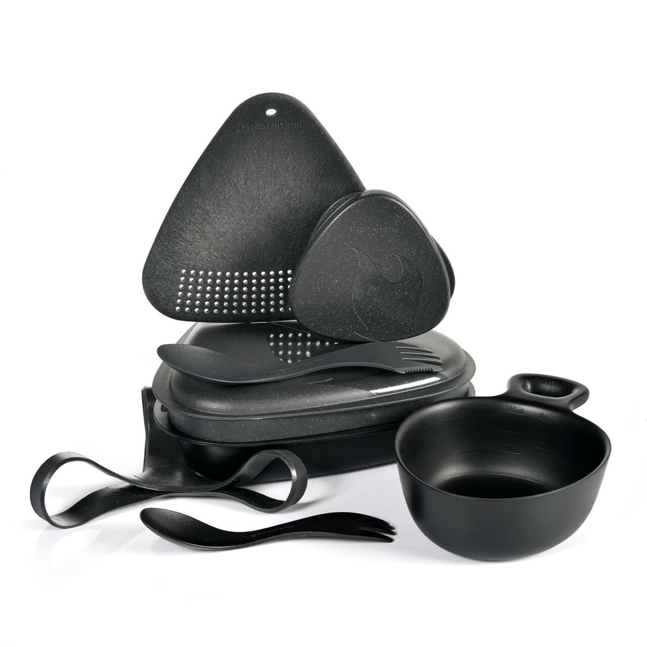 Se Light My Fire Outdoor Mealkit Bio (Sort (SLATYBLACK)) hos Friluftsland.dk