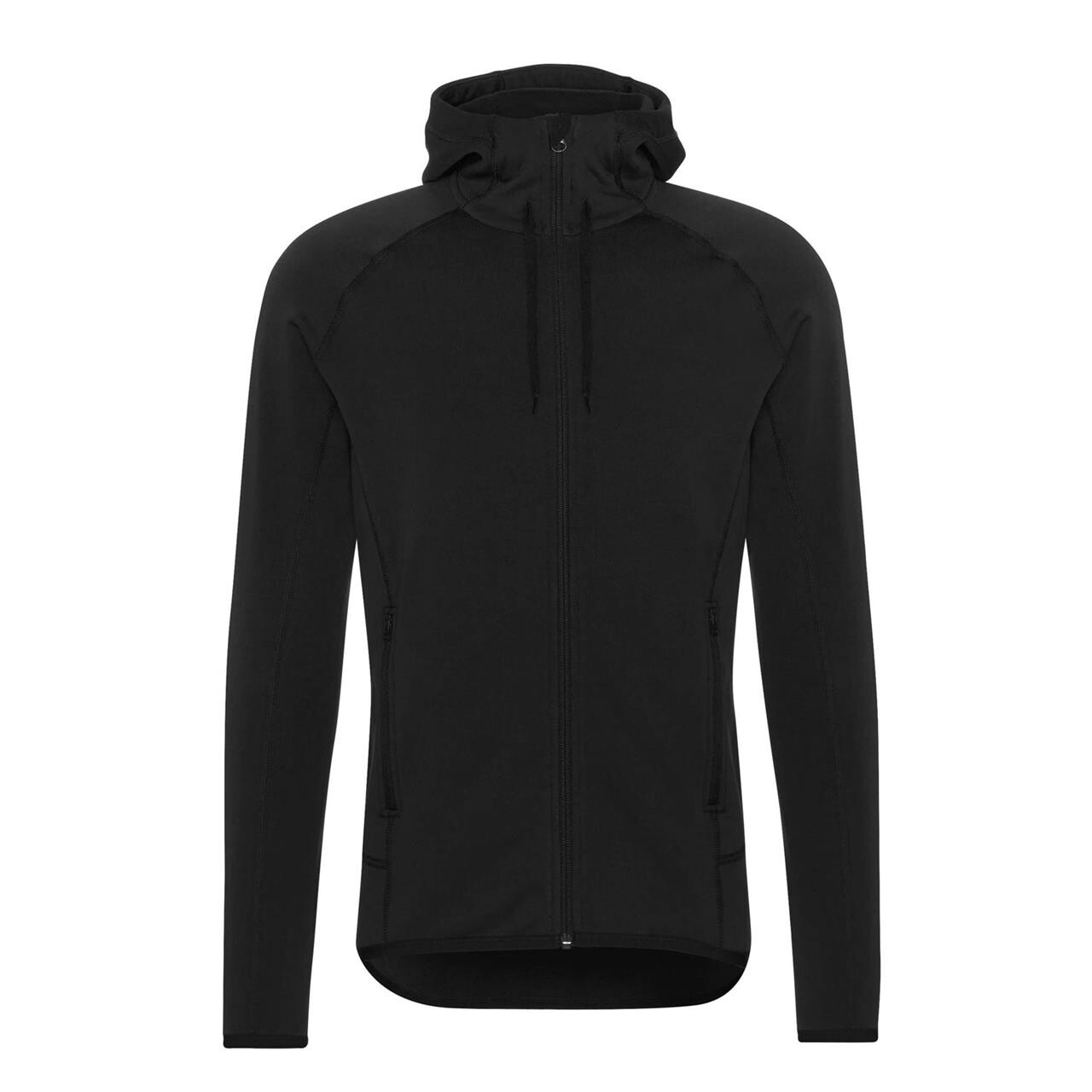 Se Frilufts Mens Sjunkhatten Hooded Fleece Jacket (Sort (CAVIAR) Large) hos Friluftsland.dk