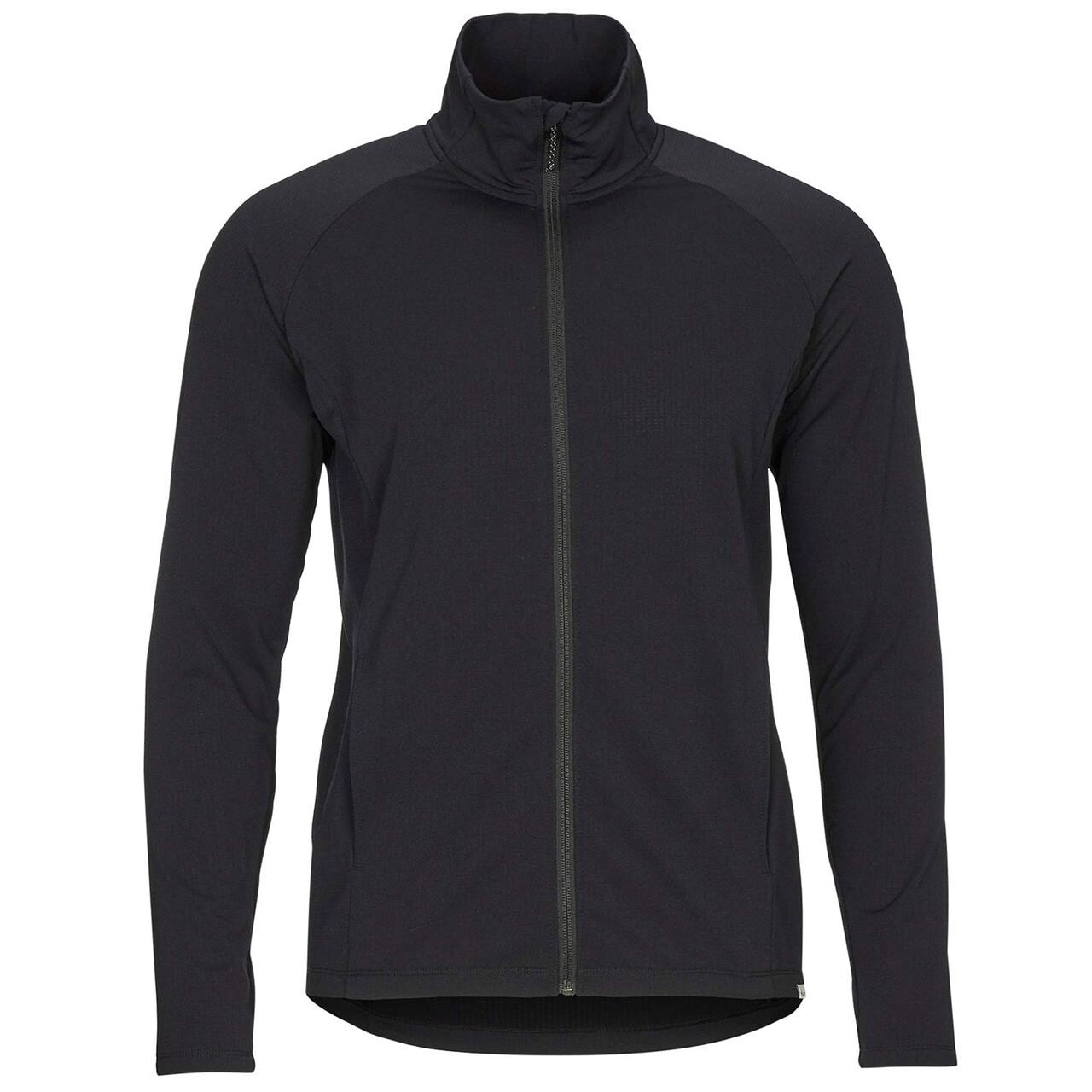 Frilufts Mens Velebit Fleece Jacket Sort Caviar