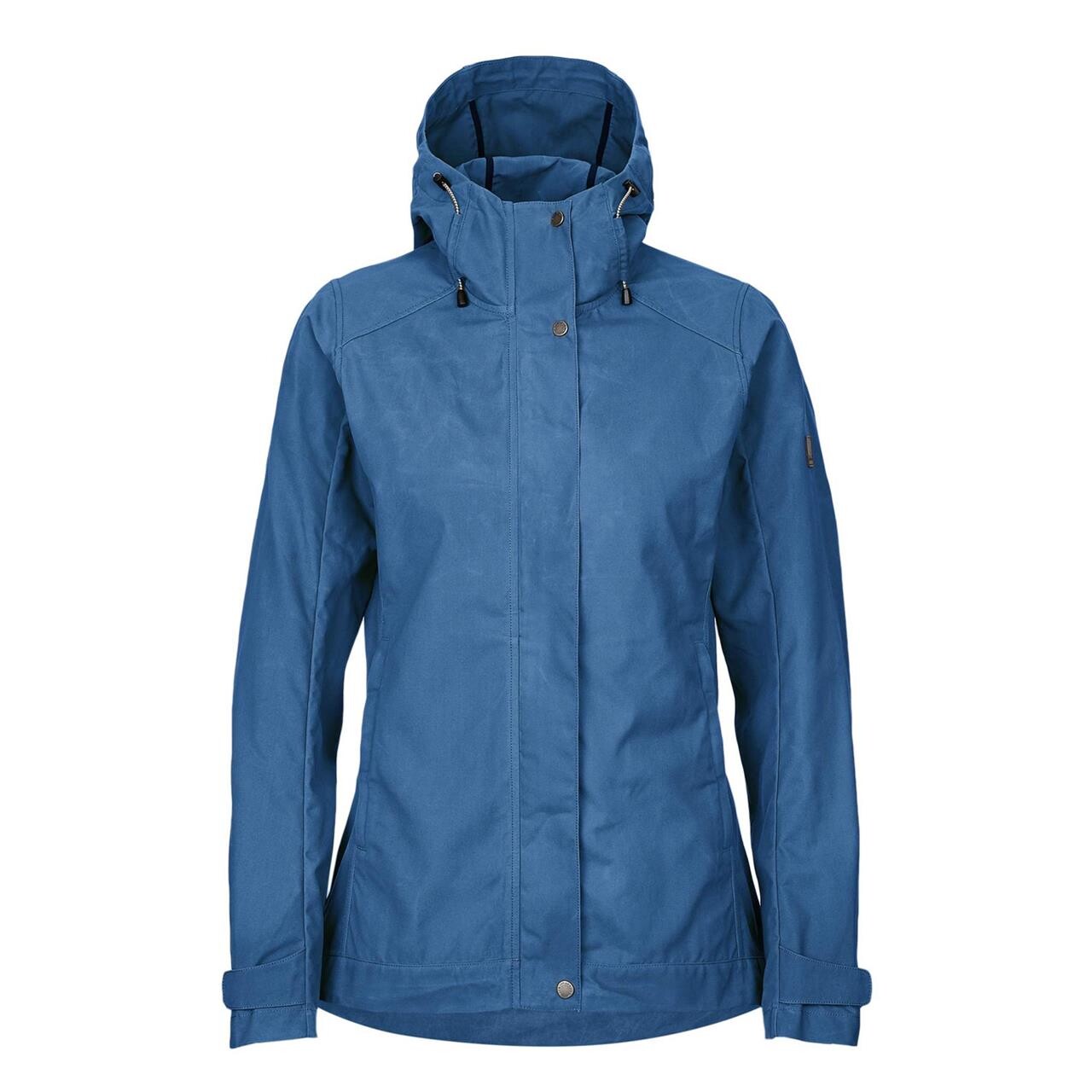 Se Frilufts Womens Ullahau Hooded Jacket (Blå (DARK BLUE) Small) hos Friluftsland.dk