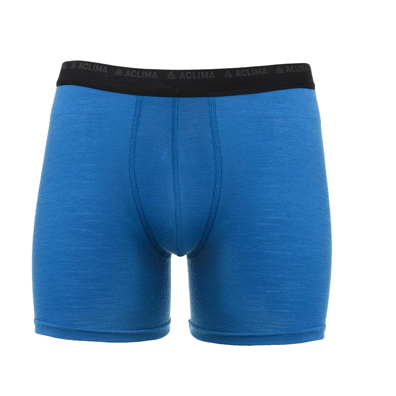 Aclima Mens Lightwool Shorts Blå Daphne