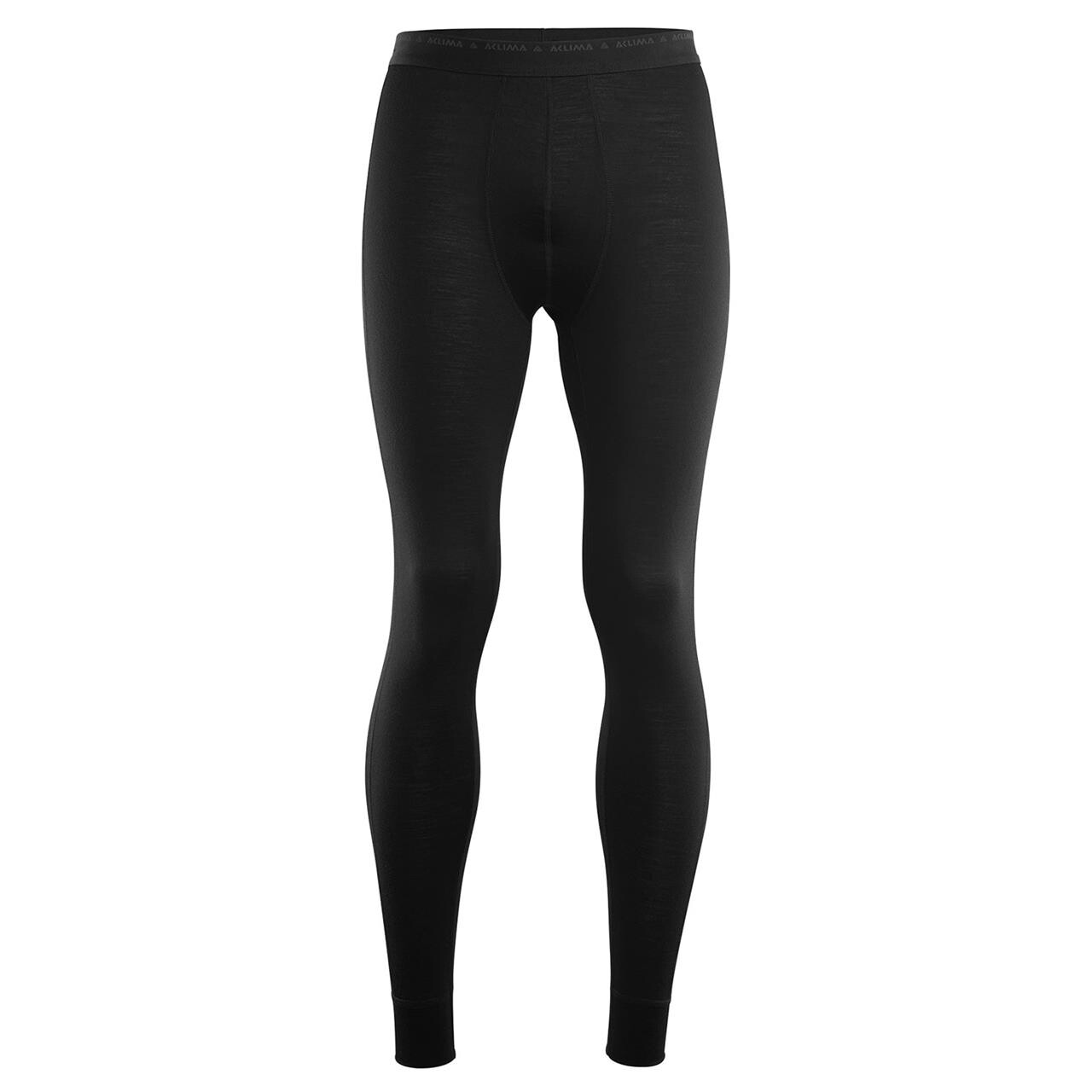 Aclima Mens Lightwool Longs (Sort (JET BLACK) X-small)