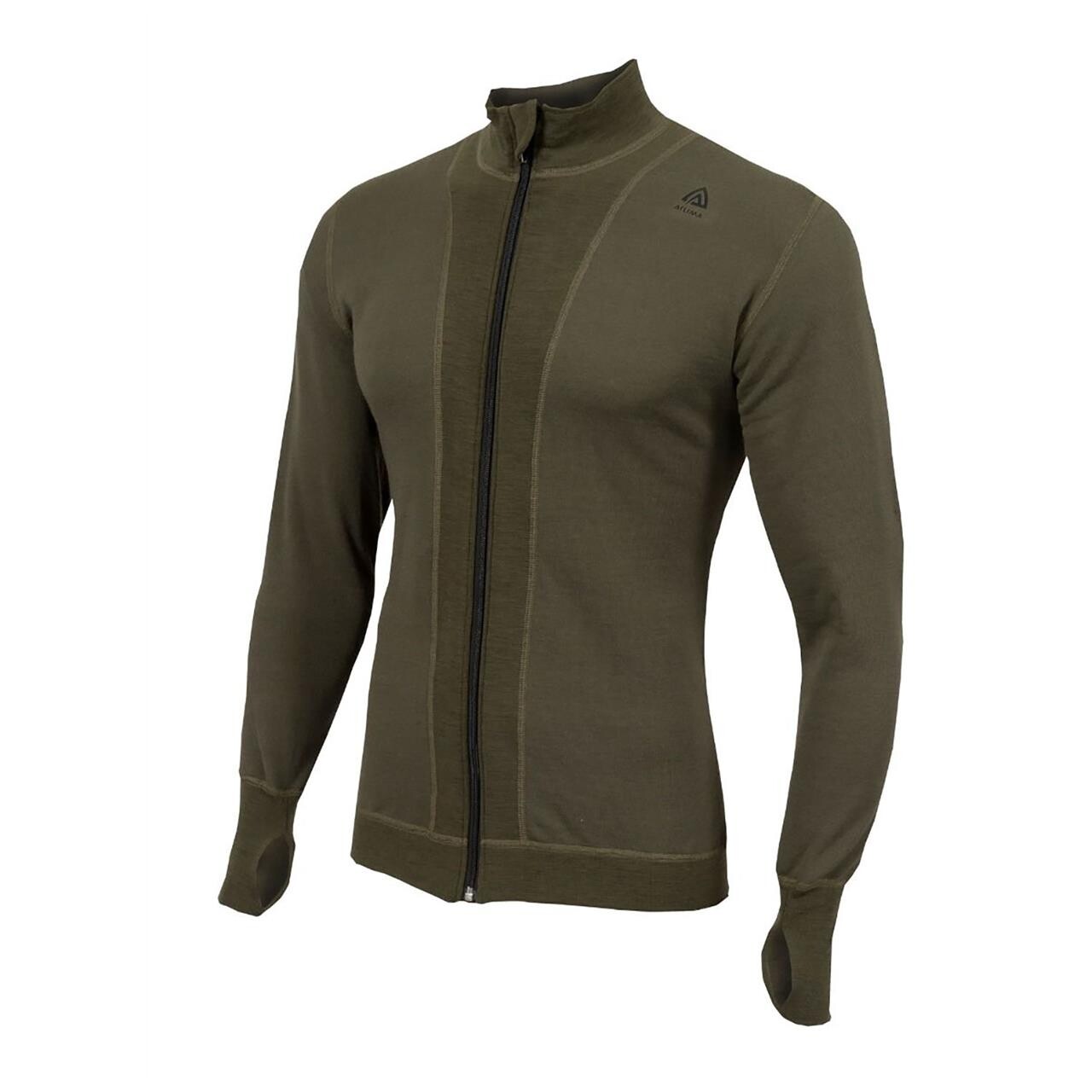 Aclima Hotwool 230g Light Jacket (Grøn (OLIVE) Small)