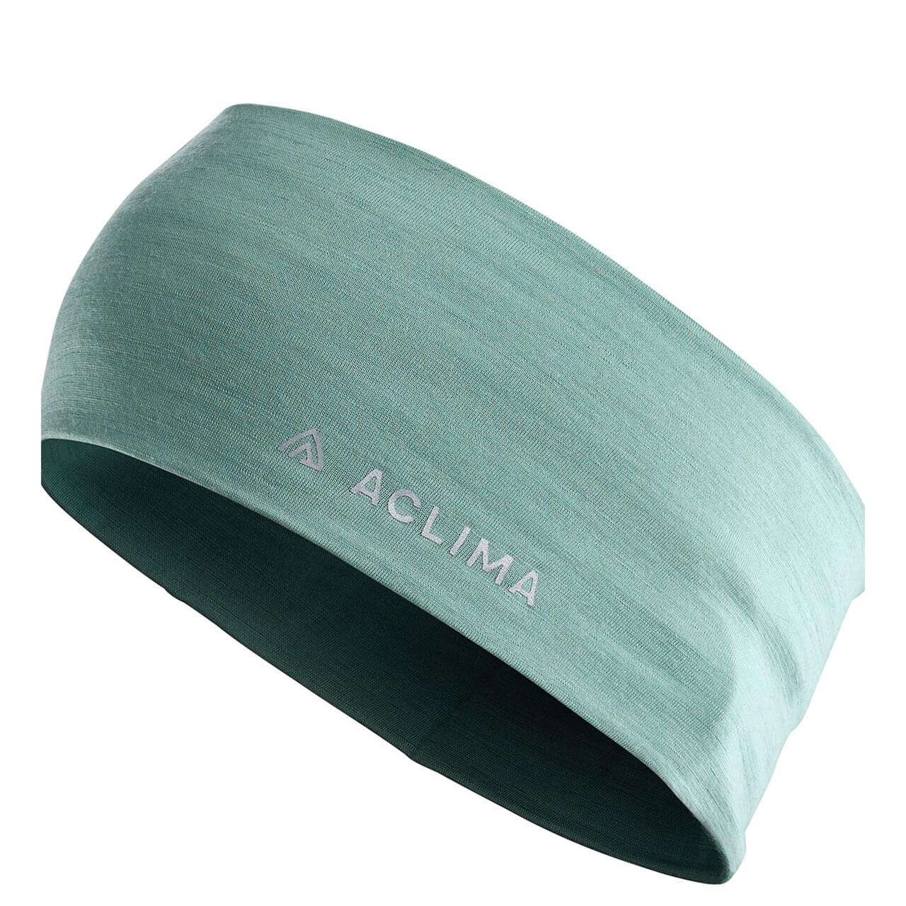 Aclima Lightwool Headband Orange Apricot Orange Medium