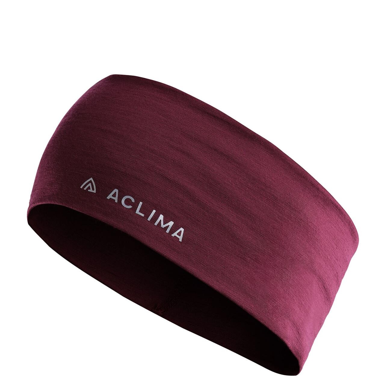 Aclima Lightwool Headband Rød Zinfandel