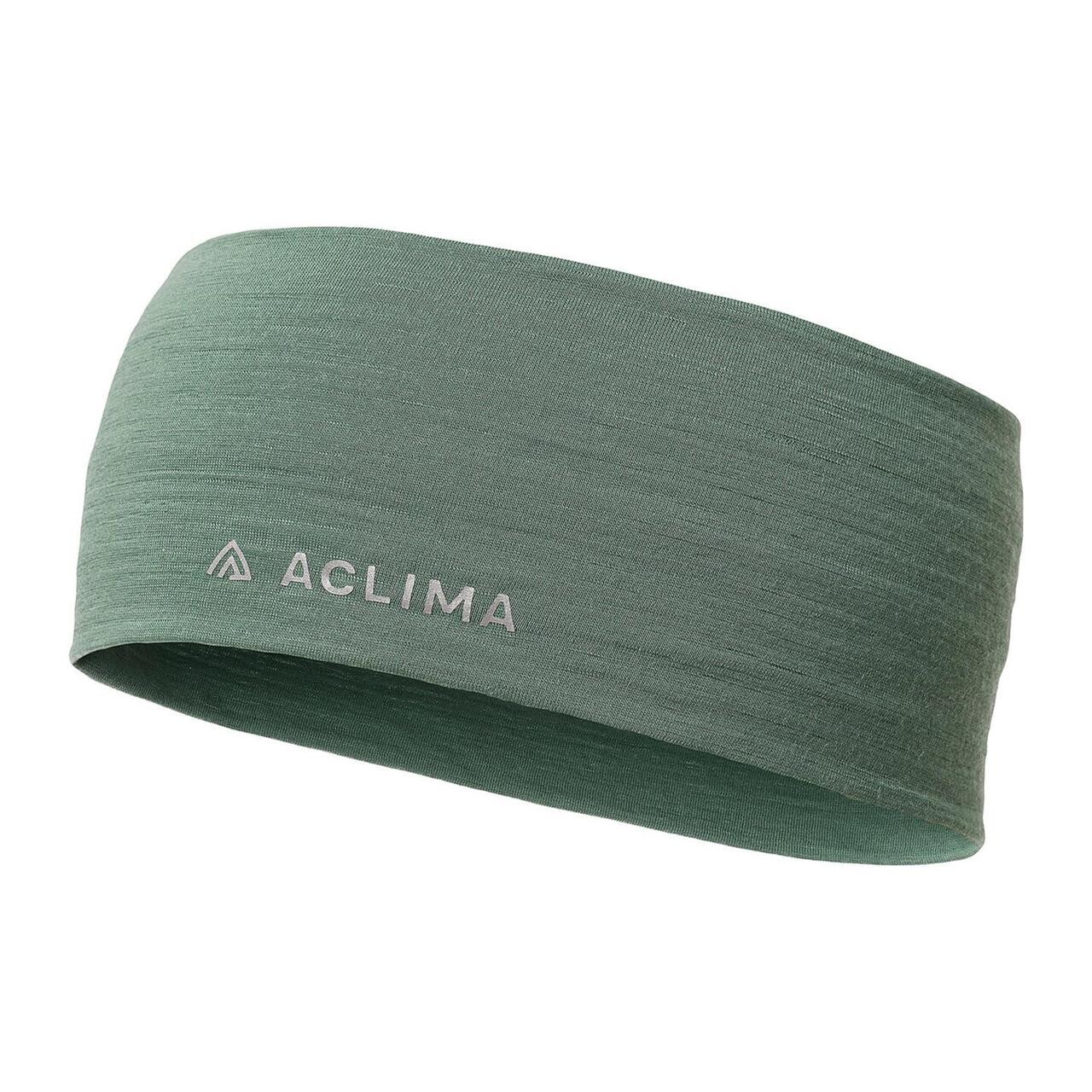 Aclima Lightwool Headband Grøn Dark Ivy