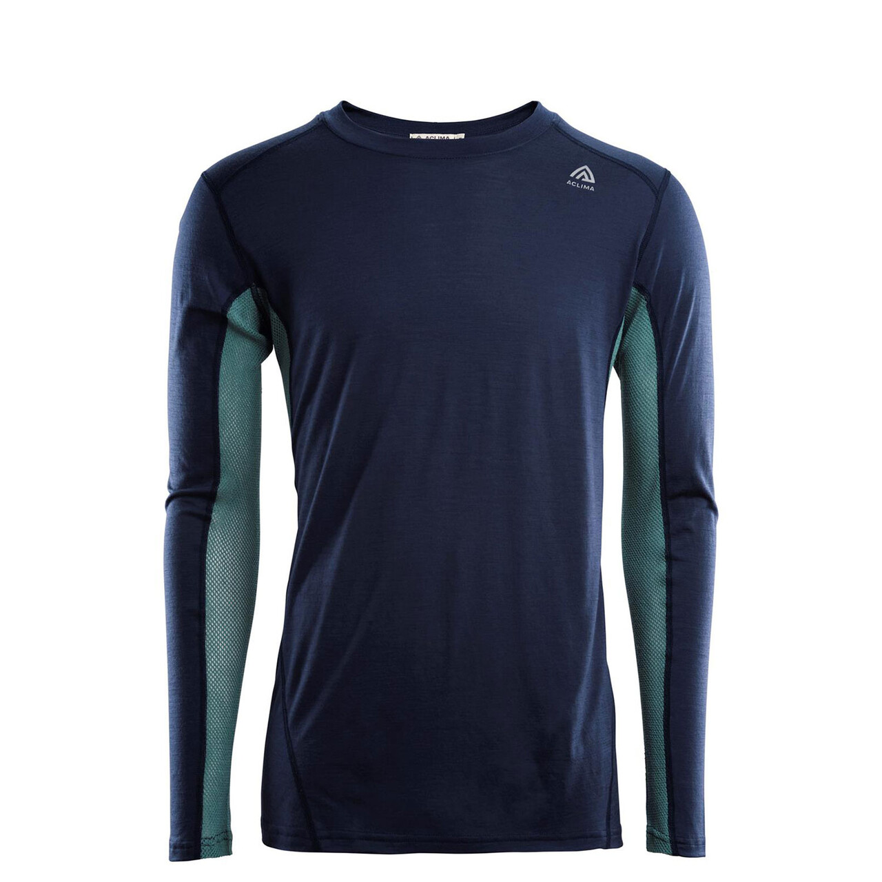 Aclima Mens Lightwool Sports Shirt Sort Cactus/jet Black Xx Large