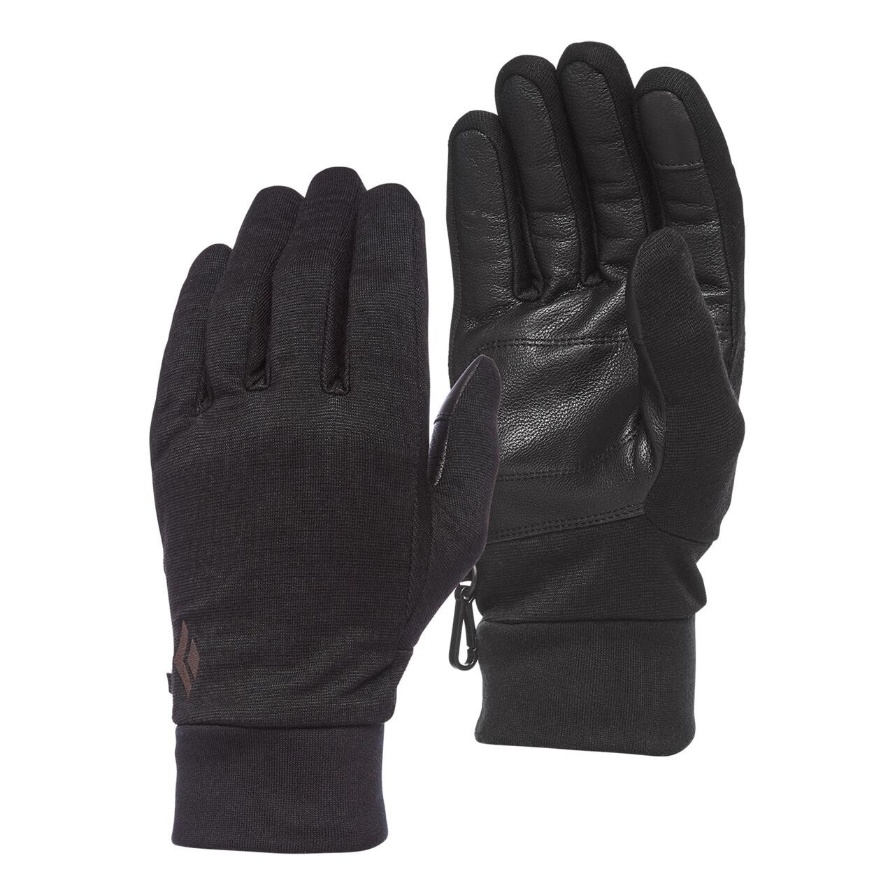 Black Diamond Heavyweight Wooltech Gloves (Grå (ANTHRACITE) Small)