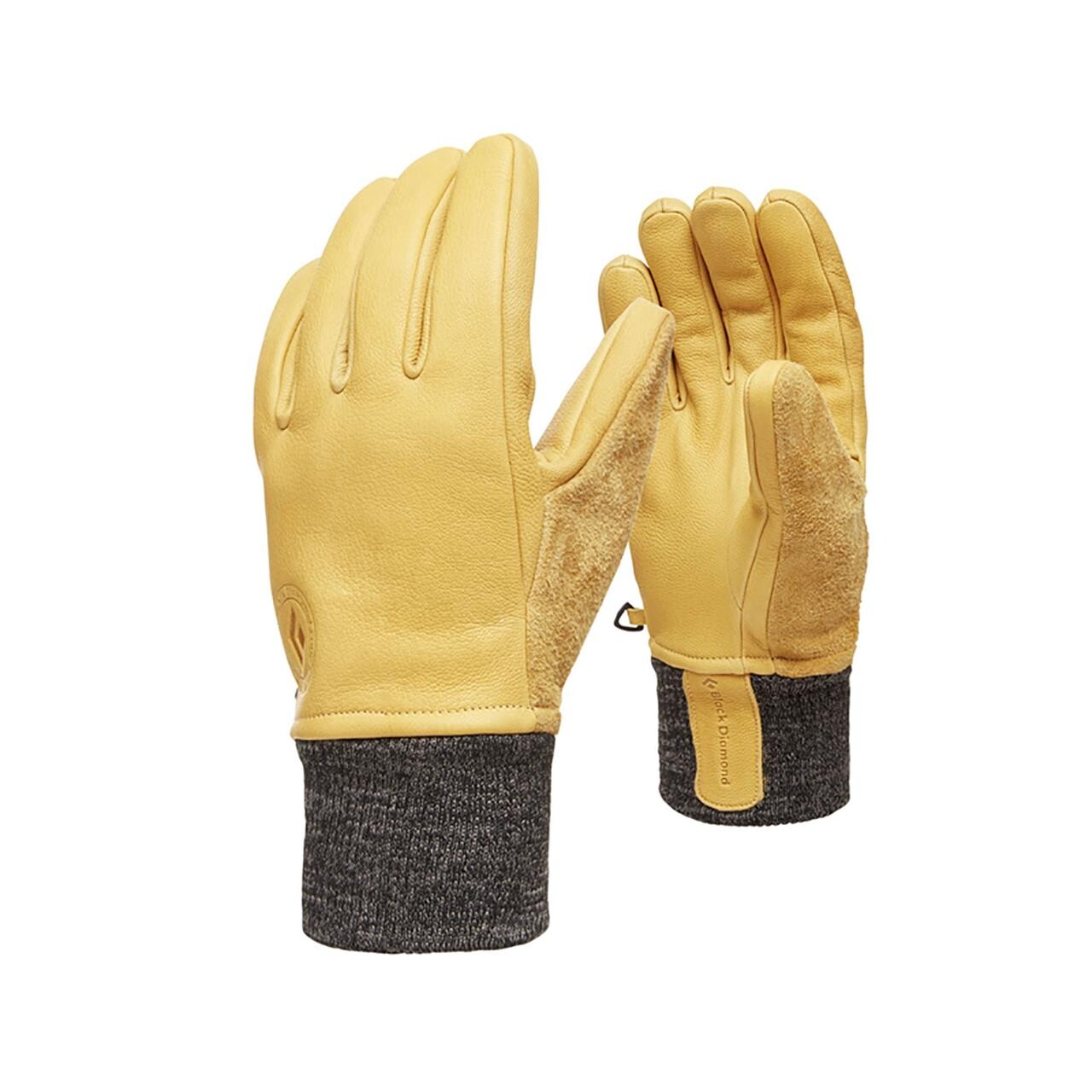 Se Black Diamond Dirt Bag Glove (Beige (NATURAL) X-small) hos Friluftsland.dk