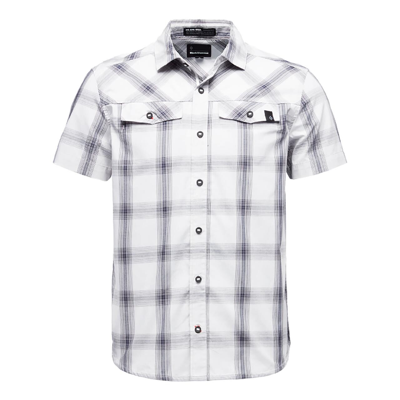 Billede af Black Diamond Mens Benchmark Shirt S/S (Grå (ALLOY/CAPTAIN/ANTHRACITE) Small)