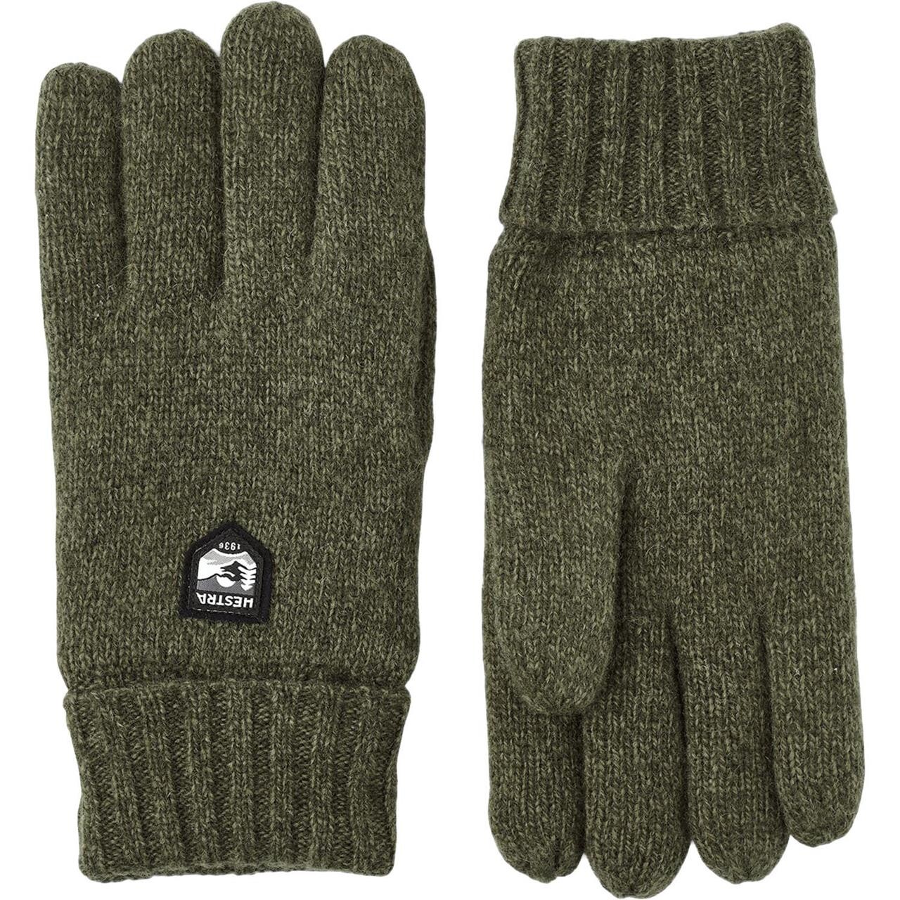 Hestra Basic Wool Glove (Grøn (OLIVE) 11)
