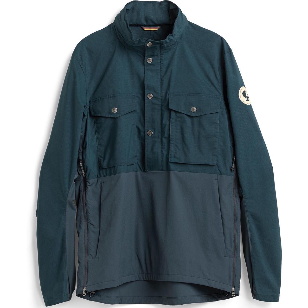 Fjallraven Mens S/f Raven Anorak Blå Navy/560