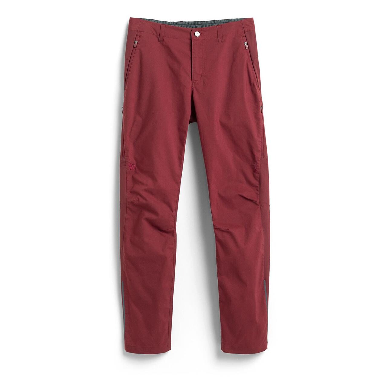 Fjallraven Womens S/f Rider's Hybrid Trousers Rød Bordeaux Red/347 44