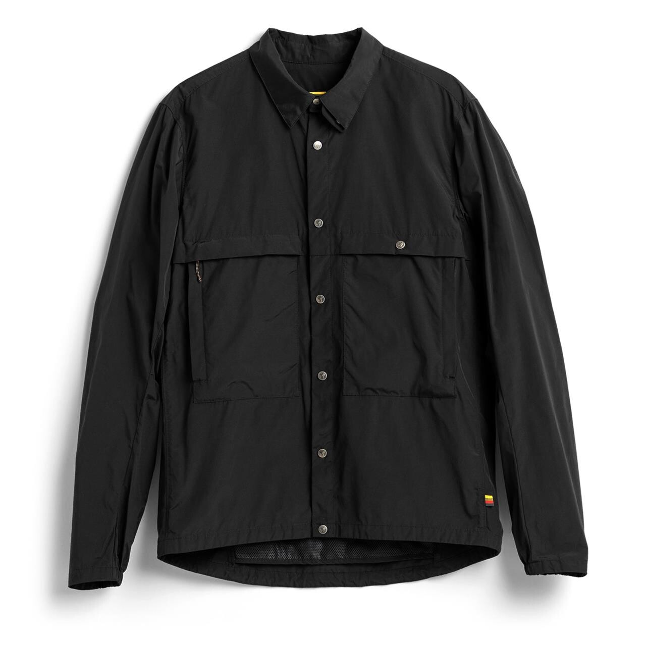 Fjällräven Mens S/F Rider's Wind Jacket  (Sort (BLACK/550) Large)