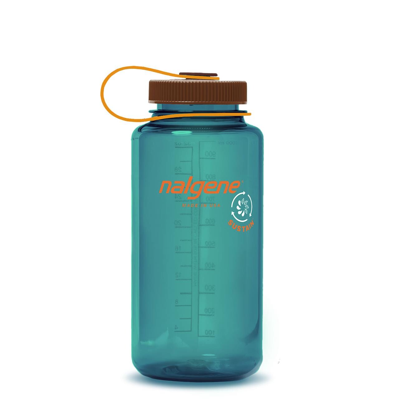 Billede af Nalgene Wide Mouth Sustain 1000 Ml (Grøn (TEAL))