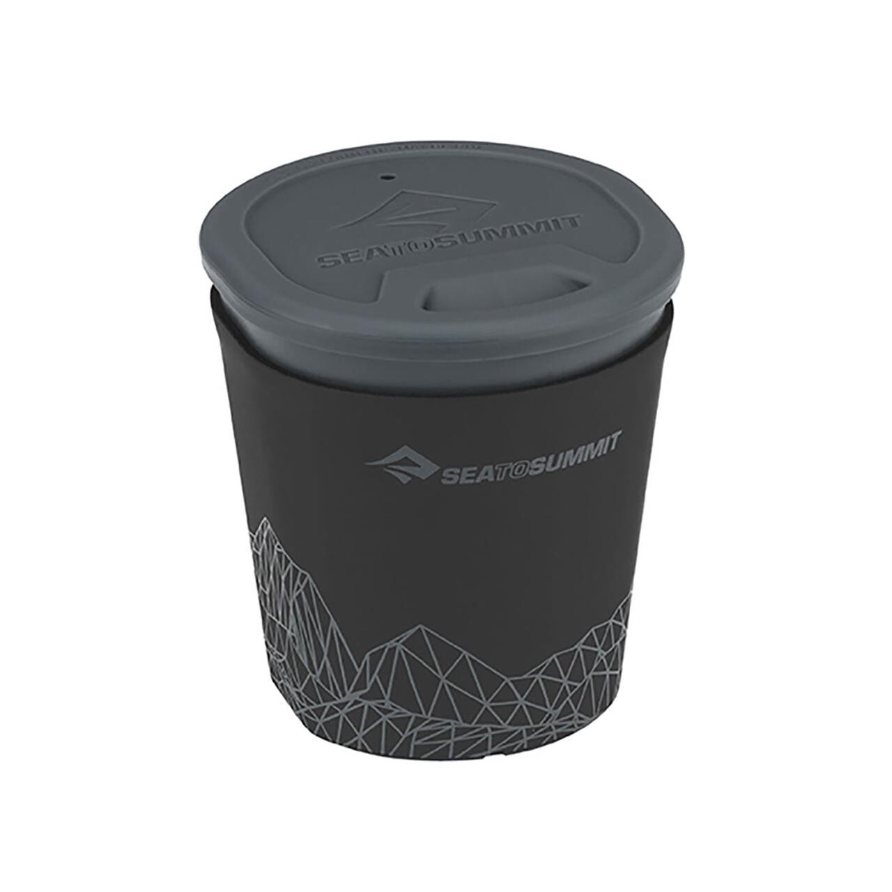 Se Sea to Summit Delta Light Insulated Mug 0,35 L (Grå (GREY)) hos Friluftsland.dk