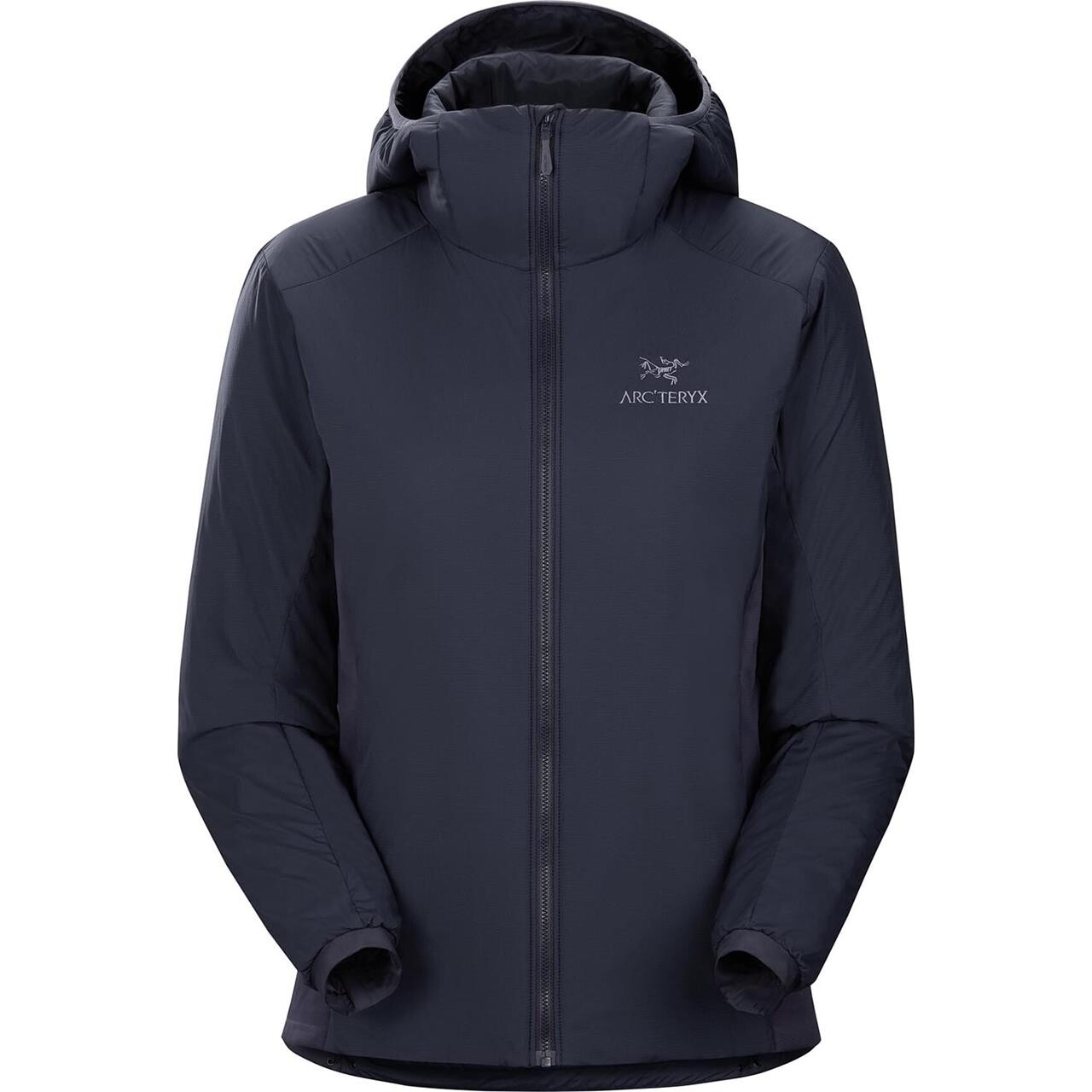 Se Arcteryx Womens Atom Hoody (Blå (BLACK SAPPHIRE) X-large) hos Friluftsland.dk