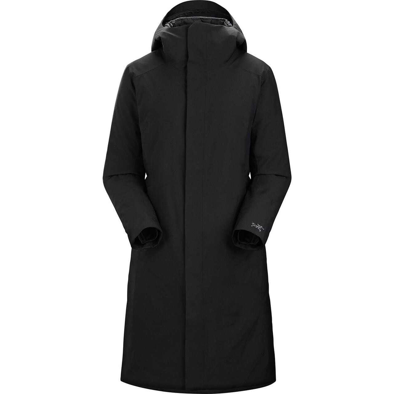 Se Arcteryx Womens Patera Long Parka (Sort (BLACK) X-large) hos Friluftsland.dk